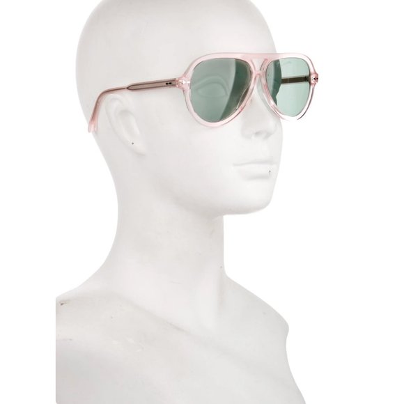 Isabel Marant Full Frame Acetate Tinted Lens Aviator Sunglasses - Picture 10 of 10